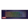 Trust GXT 866 Torix 24910 mechanische Gaming-Tastatur, kabelgebunden USB, beleuchtet, QWERTY US International, Schwarz