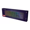 Trust GXT 866 Torix 24910 mechanische Gaming-Tastatur, kabelgebunden USB, beleuchtet, QWERTY US International, Schwarz