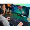 Trust GXT 866 Torix 24910 mechanische Gaming-Tastatur, kabelgebunden USB, beleuchtet, QWERTY US International, Schwarz