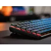 Trust GXT 866 Torix 24910 mechanische Gaming-Tastatur, kabelgebunden USB, beleuchtet, QWERTY US International, Schwarz