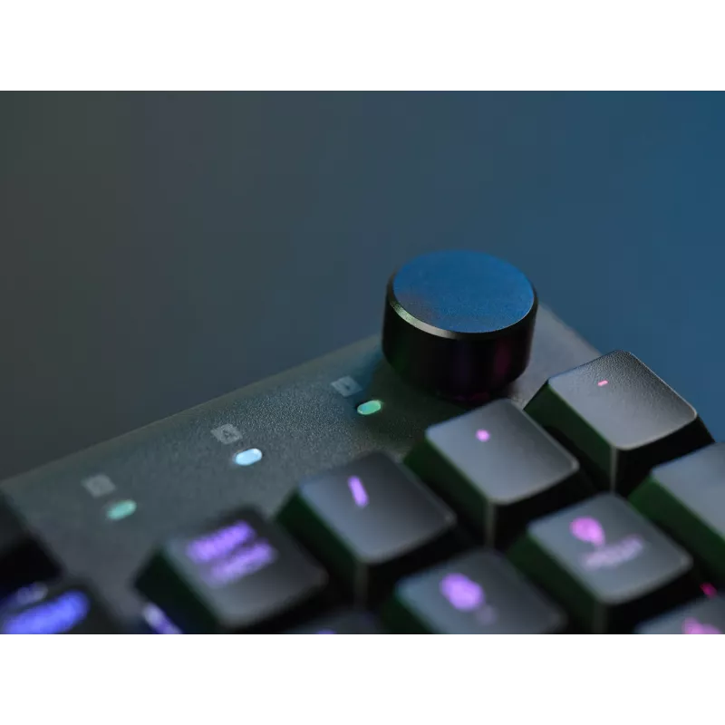 Trust GXT 866 Torix 24910 mechanische Gaming-Tastatur, kabelgebunden USB, beleuchtet, QWERTY US International, Schwarz
