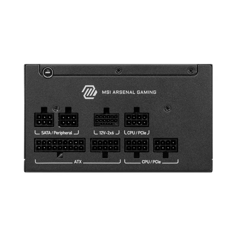 Netzteil MSI MAG A750GLS PCIE5 750W 24-Pin ATX vollmodular 80 PLUS Gold Schwarz