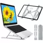 Laptop-Ständer Techly ICA-TBL 134TY Silber Aluminium Höhe 55-155mm