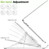 Techly ICA-TBL 134TY Laptop-/Tablet-Ständer, faltbar, verstellbarer Neigungswinkel