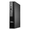 DELL Pro QCM1255 AMD Ryzen™ 5 PRO 8600GE 16 GB DDR5-SDRAM 512 GB SSD Windows 11 Pro Micro PC Mini PC Schwarz