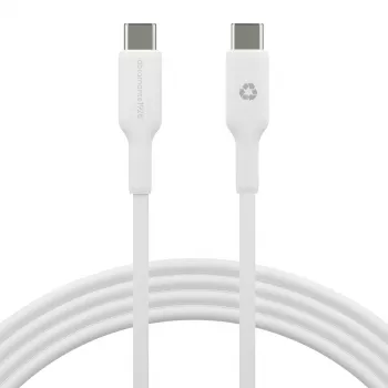 USB-C-auf-USB-C-Kabel d bramante Bulk 2 m, Weiß