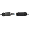 Netzwerkkabel LogiLink CQ7073S 5 m Cat6a S/FTP Schwarz