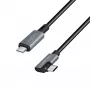 LogiLink CU0182 USB-Kabel USB 2.0 1m USB-C Schwarz Silber