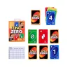 Kartenspiel MATTEL UNO Zero — Ablegespiel, Alter 7+, inkl. Deck und Spielblock