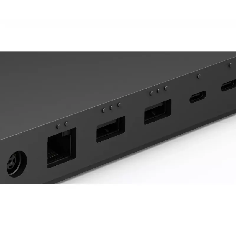 Dockingstation Microsoft Surface Thunderbolt 4 Dock kabelgebunden Schwarz 2500 Mbit/s