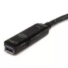 StarTech.com 10m Aktives USB 3.0-Verlängerungskabel - M/F, 10 m, USB A, USB A, USB 3.2 Gen 1 (3.1 Gen 1), 5 Gbit/s, Schwarz