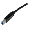 StarTech.com 2m (6 ft) zertifiziertes SuperSpeed USB 3.0 A-zu-B-Kabel – M/M
