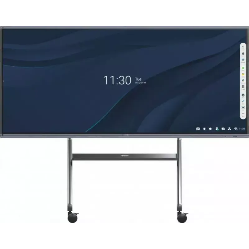 Viewsonic VB-STND-009 Beschilderungsdisplay-Halterung 2,67 m (105 Zoll) Schwarz, Silber