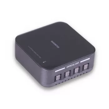 Marmitek Split TS14 - Optischer Splitter - 1 Eingang / 4 Ausgänge - Toslink