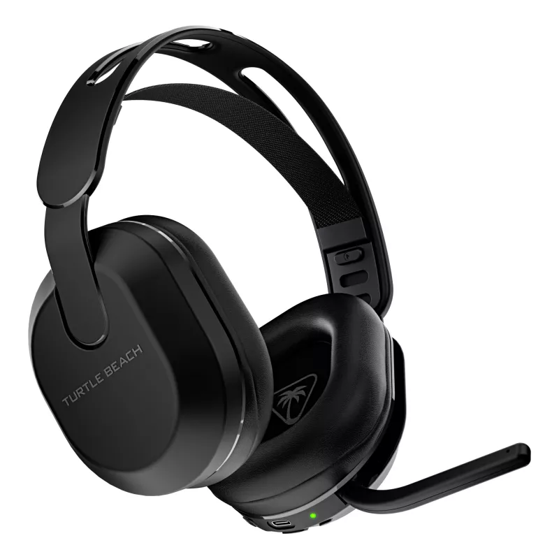 Turtle Beach Stealth 500 Schwarz PC Kabelloses Gaming-Headset mit bis zu 40 Std. Akkulaufzeit und Bluetooth für PC, PS5, PS4 und Mobilgeräte