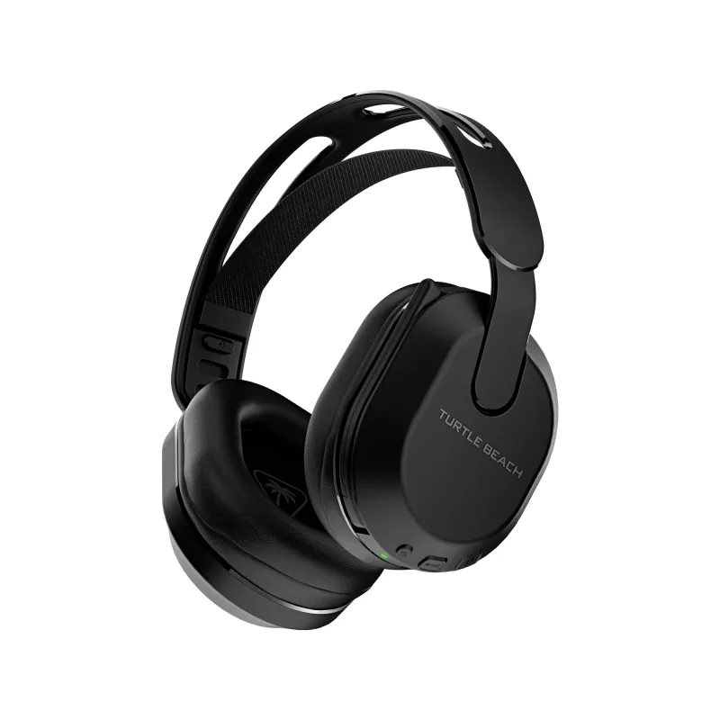 Turtle Beach Stealth 500 Schwarz PC Kabelloses Gaming-Headset mit bis zu 40 Std. Akkulaufzeit und Bluetooth für PC, PS5, PS4 und Mobilgeräte