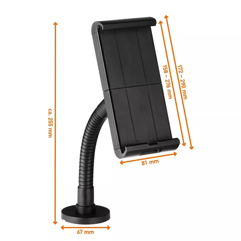 Tablet/UMPC Durable Tought Wand-/Tischhalterung Schwarz