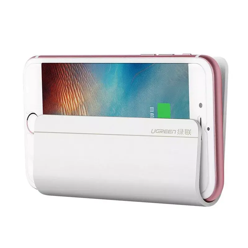 UGREEN 30394 selbstklebende Handy-Wandhalterung zum Laden, Weiß