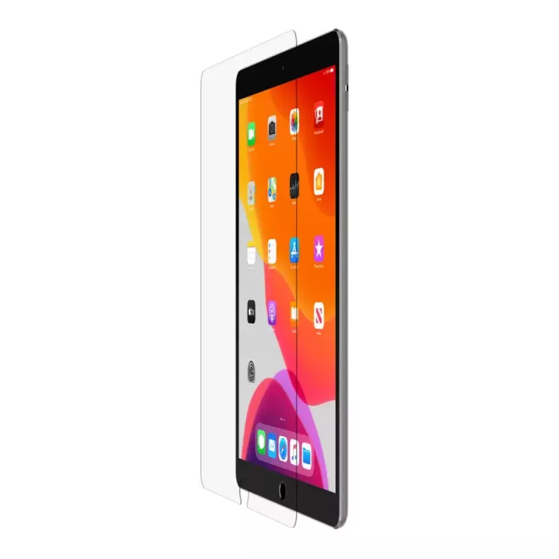 Belkin ScreenForce OVI002ZZ Displayschutz aus gehärtetem Glas für iPad 10,2 Zoll (7./8./9. Generation) / iPad Air (2019)