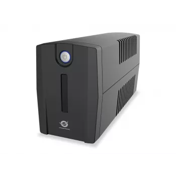 Conceptronic ZEUS 650VA 360W USV, Schuko-Steckdose, Line-Interactive, 0,65 kVA, 360 W, 220 V, 240 V, 220 V
