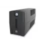 Conceptronic ZEUS01ES USV, 650 VA (0,65 kVA), 360 W, 2x Schuko, HID USB, RJ45 Ein-/Ausgang, 220-240 V, Schwarz