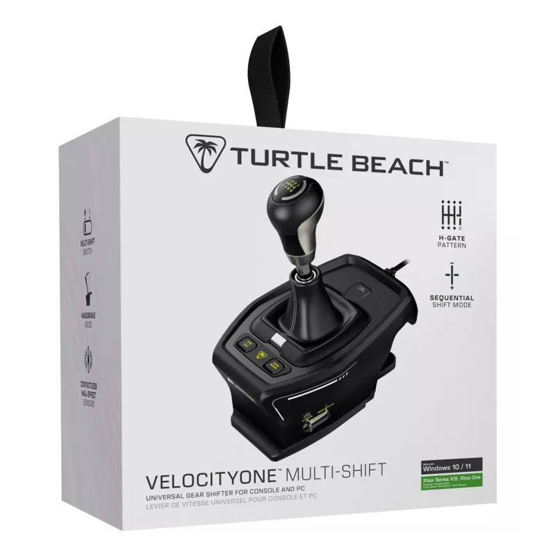 Turtle Beach VelocityOne Multi-Shift Sim-Racing-Schalthebel und Handbremse für Xbox/PC (TBS-0001-05)