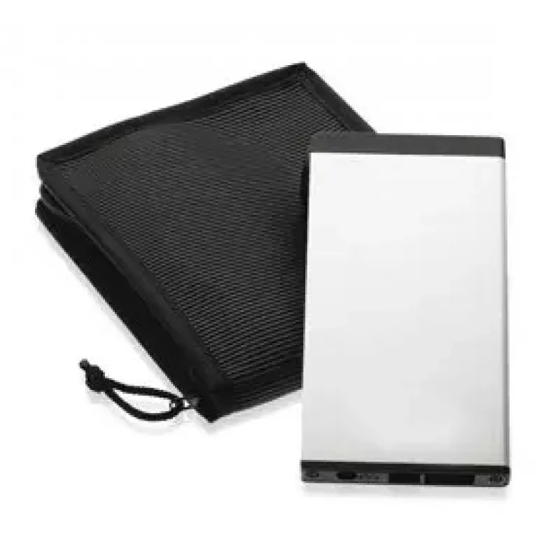 Fantec fanbox FB-C25US2 2,5-Zoll-HDD-Gehäuse, SATA 3 Gb/s, eSATA / USB 2.0, Silber