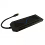 USB Hub LC-Power LC-HUB-C-MULTI-6-RGB Type-C 5000 Mbit/s Schwarz