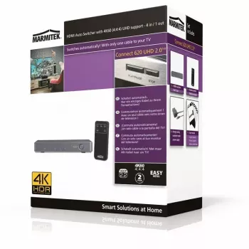 Marmitek Connect 620 UHD 2.0 4-Port HDMI-Switch