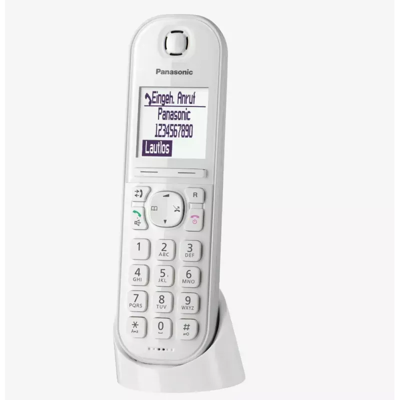 Panasonic KX-TGQ200GW DECT-Schnurlostelefon, Weiß