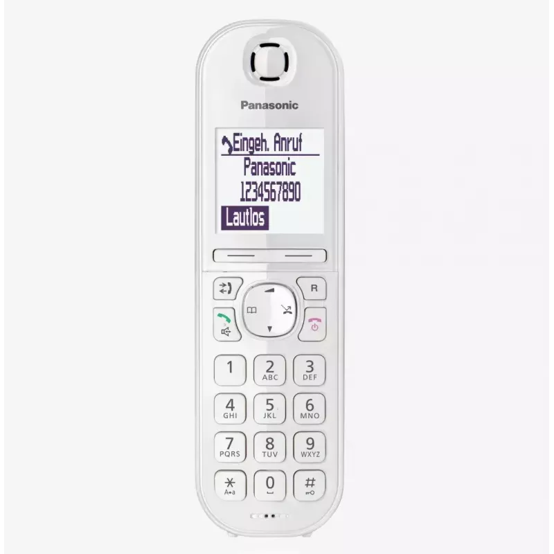 Panasonic KX-TGQ200GW DECT-Schnurlostelefon, Weiß