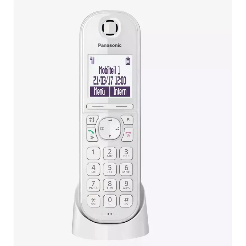 Panasonic KX-TGQ200GW DECT-Schnurlostelefon, Weiß