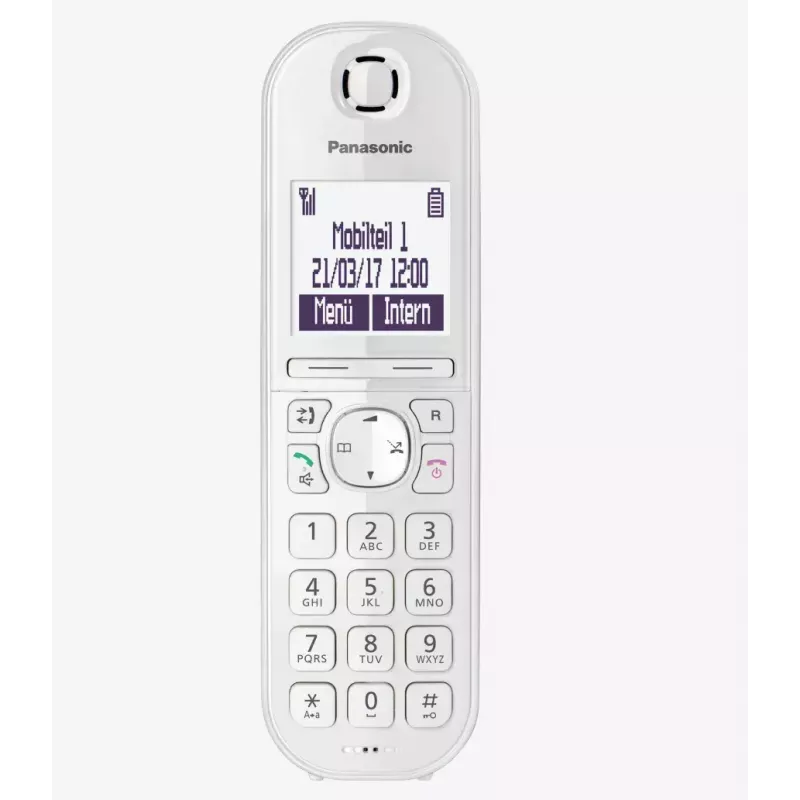Panasonic KX-TGQ200GW DECT-Schnurlostelefon, Weiß