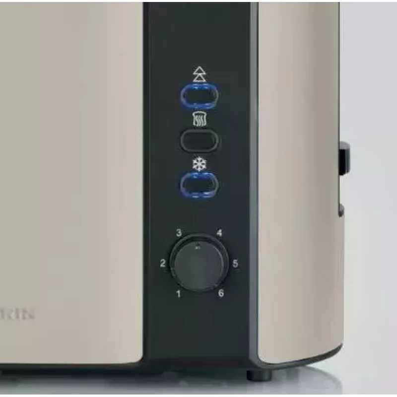 Toaster Severin AT 9576 2 Scheiben 800 W Beige Schwarz