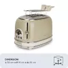 Ariete 0155/03 6 2 Scheibe(n) 810 W Beige