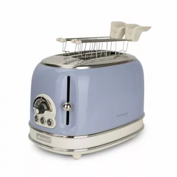 Ariete Vintage 155/05 2-Scheiben-Toaster, 810 W, Blau