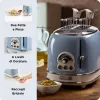 Ariete Vintage 155/05 2-Scheiben-Toaster, 810 W, Blau