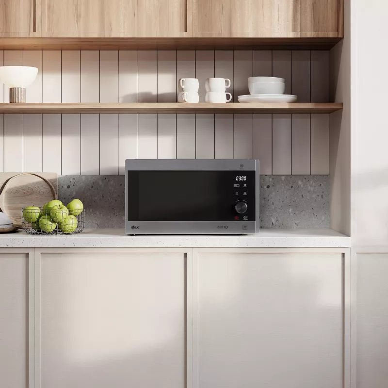 LG MH6565CPS Mikrowelle Edelstahl Grill-Mikrowelle Arbeitsplatte 25 L 1150 W
