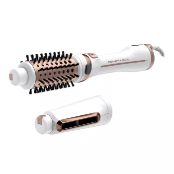 Rowenta Brush Activ Ultimate Care CF9720 Heißluftbürste Warmkupfer, Weiß 2 m