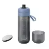 Brita Fill & Go Active 1052248 Wasserfilter-Flasche, inkl. 2 MicroDisc, dunkelblau