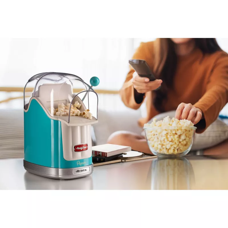 Ariete 2958/01 Popcornmaschine Blau, Weiß 3 min 1100 W