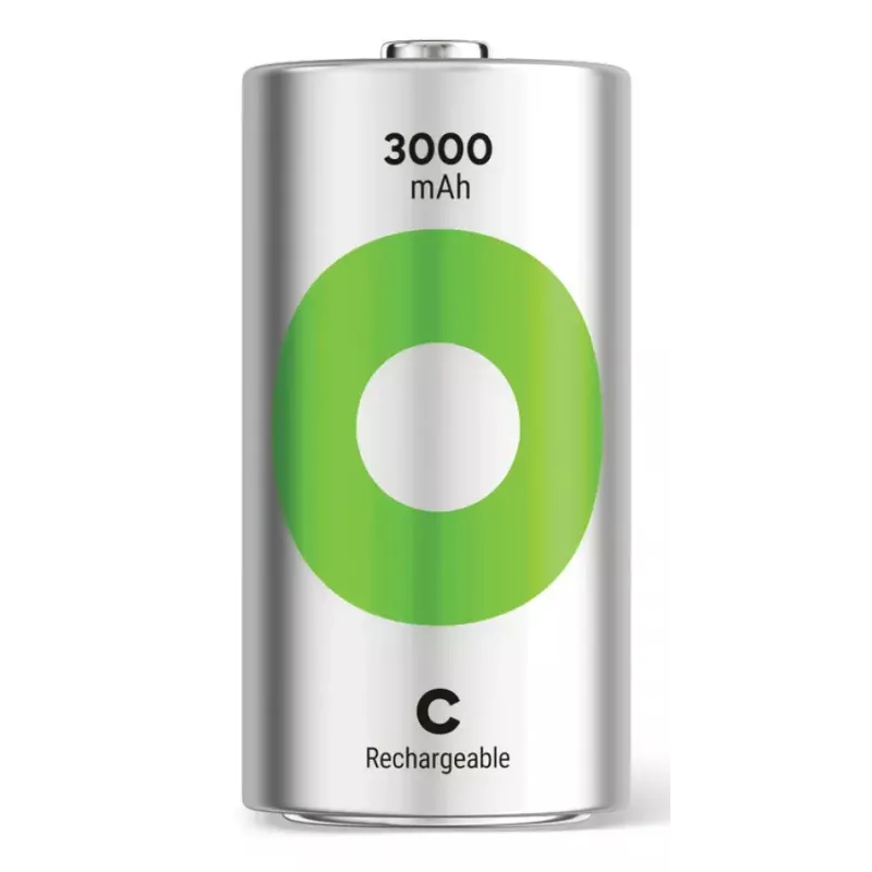 GP Batteries ReCyko GPRCK300C136C2 Akku C (Baby), NiMH 3000 mAh 1,2 V, 2 Stück