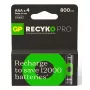 Akku GP Batteries ReCyko Pro GPRCP80AAA174C4 AAA NiMH