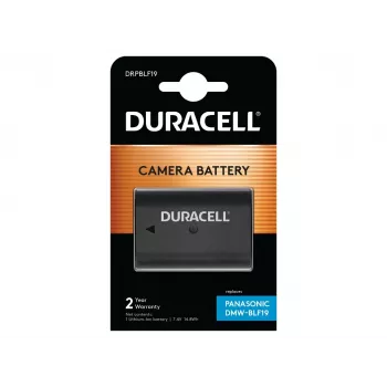 Duracell Kameraakku - ersetzt Panasonic DMW-BLF19E Akku