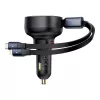 Baseus Enjoyment Pro 60W Auto-Ladegerät USB-Kabel