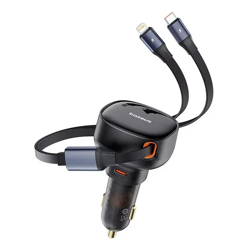 Baseus Enjoyment Pro 60W Auto-Ladegerät USB-Kabel
