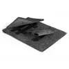 Durable 507158 MultiBag EFFECT Hülle für Laptop / Tablet 16,4″ (41,7 cm), recycelter PET-Filz, mit Zubehör- und Handytasche