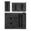 Durable 507158 MultiBag EFFECT Hülle für Laptop / Tablet 16,4″ (41,7 cm), recycelter PET-Filz, mit Zubehör- und Handytasche