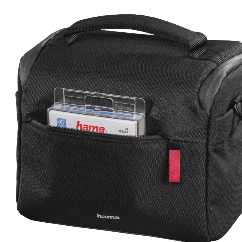 Schultertasche Hama Matera Schwarz Jede Marke Schultergurt
