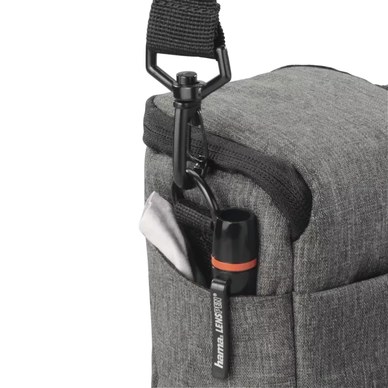 Hama Terra 130 (00121307) DSLR-Kameratasche, recyceltes PET-Polyester, Grau